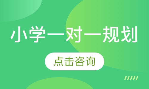 小学一对一规划